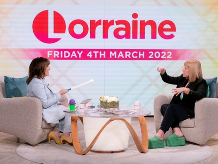 'Lorraine' TV show, London, UK - 04 Mar 2022