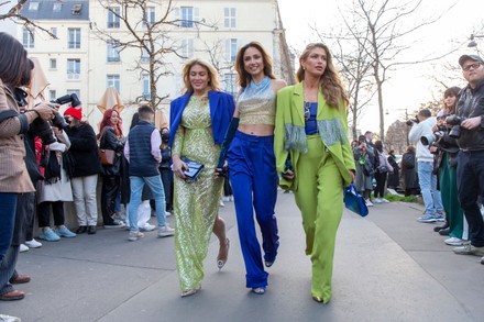 Street Style, Autumn Winter 2022, Paris Fashion Week, France - 05 Mar 2022