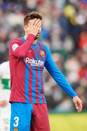 03 Gerard Pique Fc Barcelona During Editorial Stock Photo - Stock Image