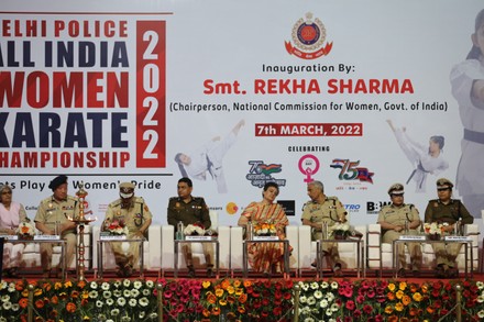 Delhi Police All India Women Karate Championship - 07 Mar 2022