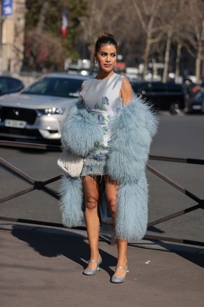 Street Style, Autumn Winter 2022, Paris Fashion Week, France - 08 Mar 2022