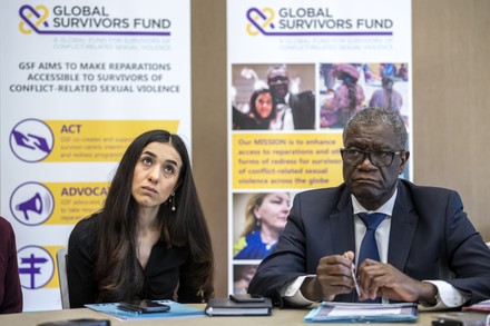 Global Fund for Survivors inauguration, Geneva, Switzerland - 10 Mar 2022