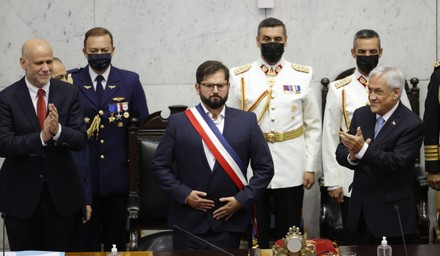 Investiture ceremony of the new president of Chile Gabriel Boric, Valparaiso - 11 Mar 2022
