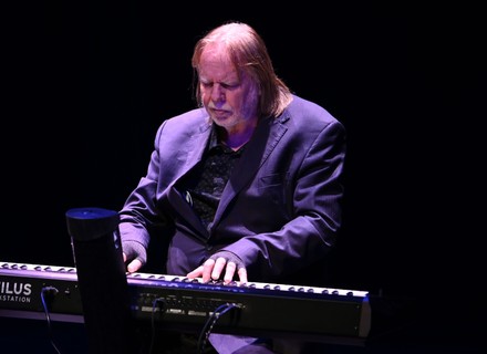 Rick Wakeman in concert on 'The Even Grumpier Old Rock Star Tour' at The Broward Center for the Performing Arts, Fort Lauderdale, Florida, USA - 11 Mar 2022