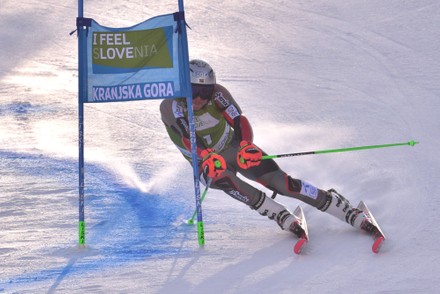 Alpine Skiing World Cup, Kranjska Gora, Slovenia - 12 Mar 2022 Stock ...