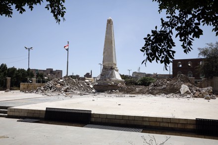 Houthis damage Turkish memorial cemetery in Sanaa, Yemen - 12 Mar 2022