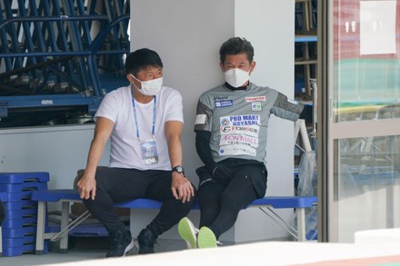 Lr Nobuhiro Takeda Kazuyoshi Miura Japan Editorial Stock Photo Stock