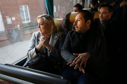 Dunkirk: Marine Le Pen on a Market, france - 05 Mar 2022
