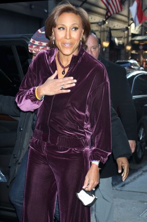 Robin Roberts Seen Exiting Abc Studios Editorial Stock Photo - Stock