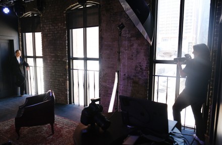 Shutterstock Portrait Studio in the ImmersiVerse ATX Lounge, Behind the Scenes, Day 4, Austin, Texas, USA - 14 Mar 2022