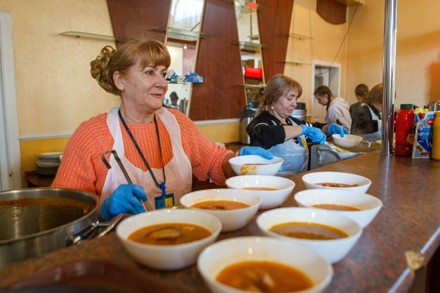 Free Meals For Idps In Uzhhorod Ukraine Mar Stock Pictures Editorial Images And