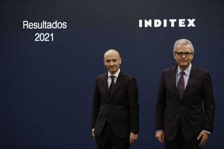 Inditex achieved a net income of 3.2 billion euro in fiscal year 2021, Arteixo, Spain - 16 Mar 2022