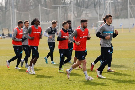 First practice by Hertha Bsc with Felix Magath, Berlin, Germany - 15 Mar 2022