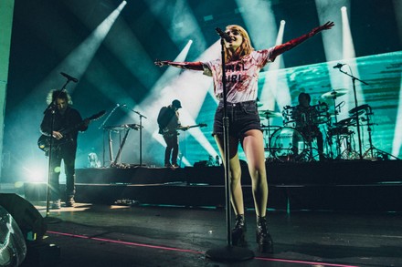 CHVRCHES in concert, O2 Academy Brixton, London, UK - 16 Mar 2022