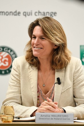 Roland Garros Executive Director Amelie Mauresmo Editorial Stock Photo ...