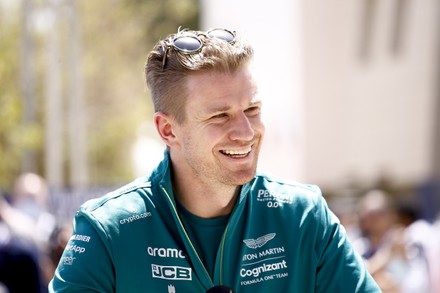 Hulkenberg Nico Ger Reserve Driver Aston Editorial Stock Photo - Stock ...