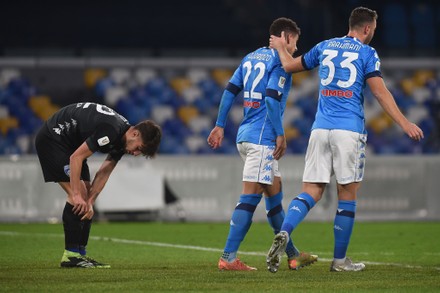 SSC Napoli v Empoli FC - Coppa Italia, Naples, Italy - 13 Jan 2021 ...