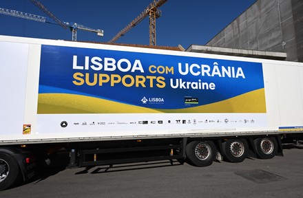 Portugal's Departure Of Donations To Ukraine, Lisbon, Portugal - 18 Mar 2022