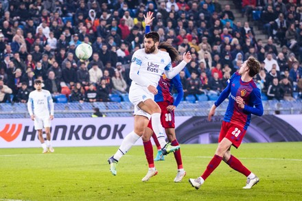 UEFA Conference League football match FC Basel and Olympique Marseille, St. Jakob-Park, Basel, Switzerland - 17 Mar 2022