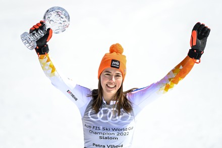 Petra Vlhova Slovakia Holds Womens Slalom Editorial Stock Photo - Stock ...