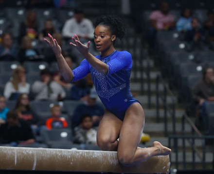 Kentuckys Arianna Patterson Competes On Balance Editorial Stock Photo ...