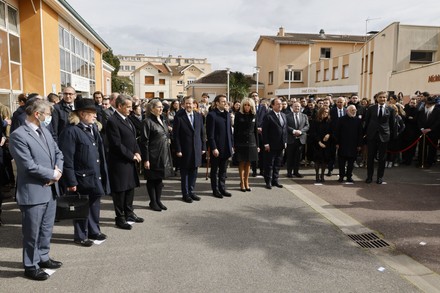 Ceremonies commemorating 10th anniversary of the attacks in Toulouse, France - 20 Mar 2022