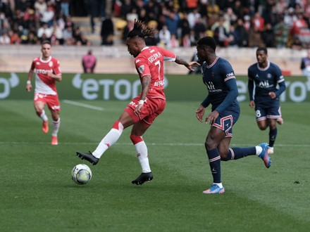 AS Monaco v Paris Saint Germain - Ligue 1 Uber Eats, France - 20 Mar 2022