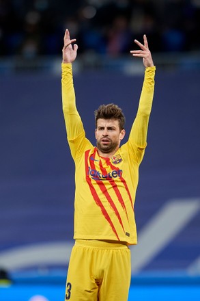 03 Gerard Pique Fc Barcelona During Editorial Stock Photo - Stock Image