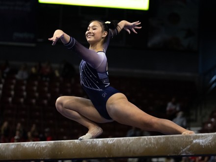 University California Berkeley Gymnast Madelyn Williams Editorial Stock ...