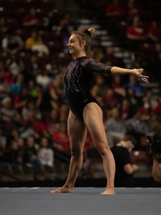 University Utah Gymnast Olympic Silver Medalist Editorial Stock Photo ...