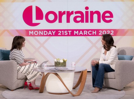 'Lorraine' TV show, London, UK - 21 Mar 2022