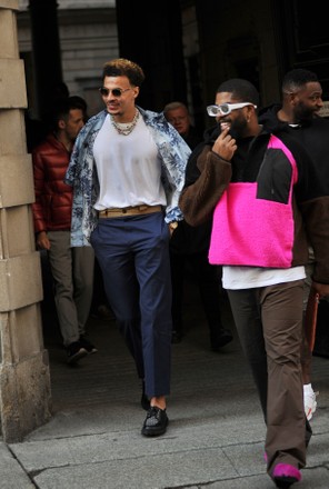 Dele Alli out for lunch, Milan, Italy - 21 Mar 2022