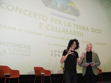 Ambassador for Earth Day, Milan, Italy - 21 Mar 2022