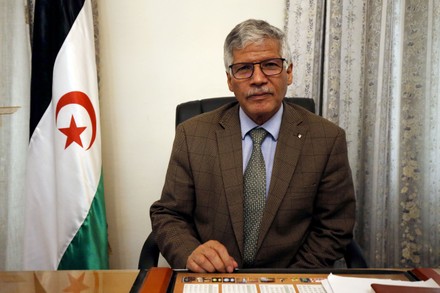 Abdelkader Taleb Omar Polisario Ambassador Algeria Editorial Stock ...