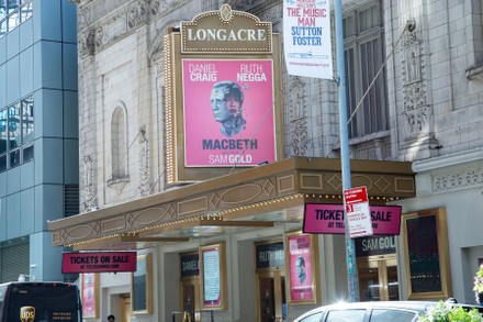 Up on the Marquee: 'Macbeth', Starring Daniel Craig and Ruth Negga, New York, USA - 21 Mar 2022