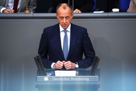 Cdu Party Faction Chairman Friedrich Merz Editorial Stock Photo - Stock