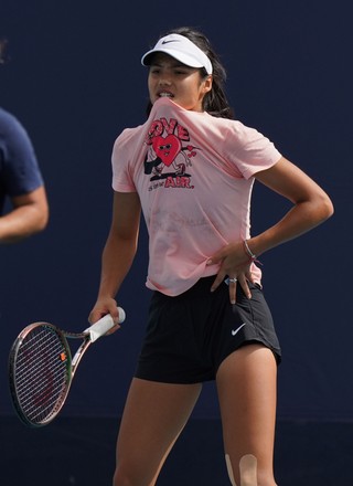 Emma Raducanu On Practice Court Editorial Stock Photo Stock Image Emma Raducanu On Practice Court Editorial Stock Photo Stock Image