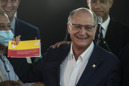 The liberal Alckmin joins the Socialist Party and gets closer to Lula, Brasilia, Brazil - 23 Mar 2022