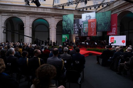 Opening Session Of The Commemorations Of The 50th Anniversary Of The 25th Of April Revolution, Lisbon, Portugal - 23 Mar 2022