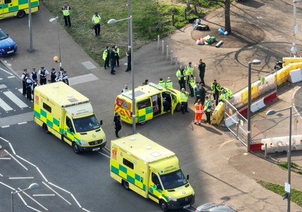 gas leak incident london aquatic centre Stock Photos (Exclusive ...