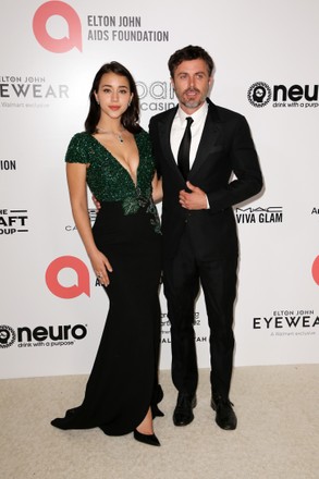 Casey Affleck His Girlfriend Caylee Cowan Editorial Stock Photo