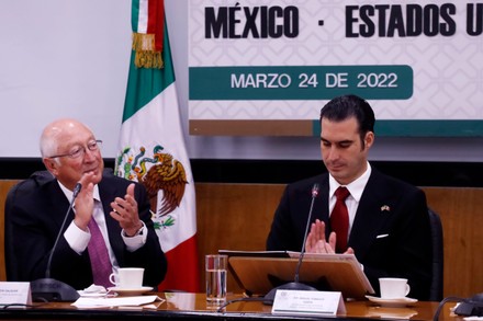 US Ambassador Ken Salazar Meet With Mexican Legislators, Mexico City, Mexico - 24 Mar 2022