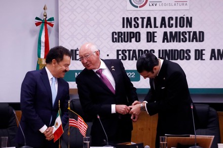 US Ambassador Ken Salazar Meet With Mexican Legislators, Mexico City, Mexico - 24 Mar 2022