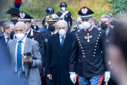 Commemoration of victims of Fosse Ardeatine massacre in Rome, Italy ...