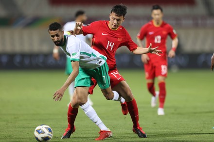 Uae Sharjah Football Fifa World Cup 2022 Qualifier China vs Saudi Arabia - 24 Mar 2022