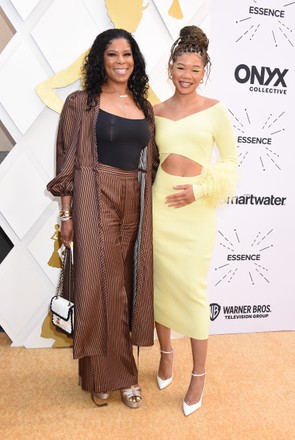 Robyn Simpson Reid Storm Reid Editorial Stock Photo - Stock Image