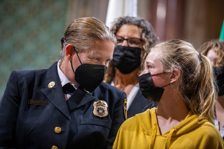 New Fire Chief of the Los Angeles Fire Department Kristin M. Crowley, USA - 25 Mar 2022