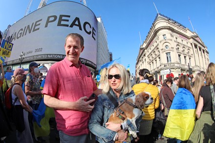 London Stands with Ukraine March, London, UK - 26 Mar 2022