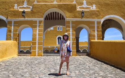 Spanish fashion designer Agatha Ruiz de la Prada visits Merida, Mexico - 26 Mar 2022