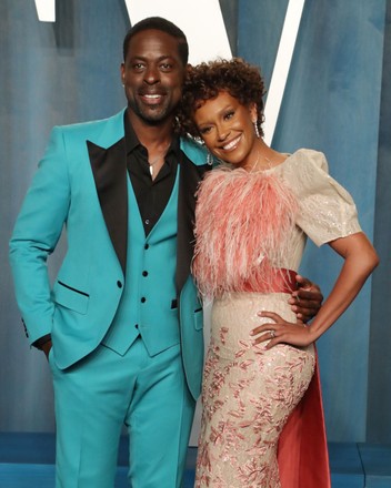 Sterling K Brown Wife Ryan Editorial Stock Photo - Stock Image